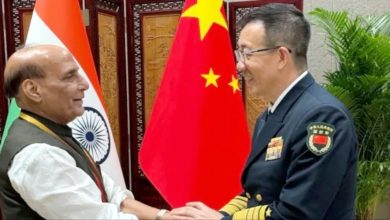 Photo of चीन के रक्षामंत्री से मिले राजनाथ सिंह, सीमा प्रबंधन पर जोर