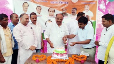 Photo of राष्ट्रवादी कांग्रेस पार्टी के राष्ट्रीय अध्यक्ष अजीत पवार का जन्मदिन मनाया