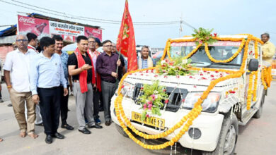 Photo of काशी से रामेश्वरम ज्योतिर्लिंगों के बीच तीर्थ जल आदान-प्रदान का शुभारंभ